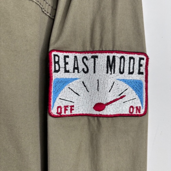 Idyllwind Army Green Jacket L Patches RARE Military Miranda Lambert Western Rock - Picture 9 of 15